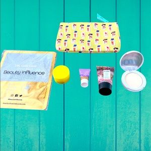 Ipsy Makeup bag with 5 products